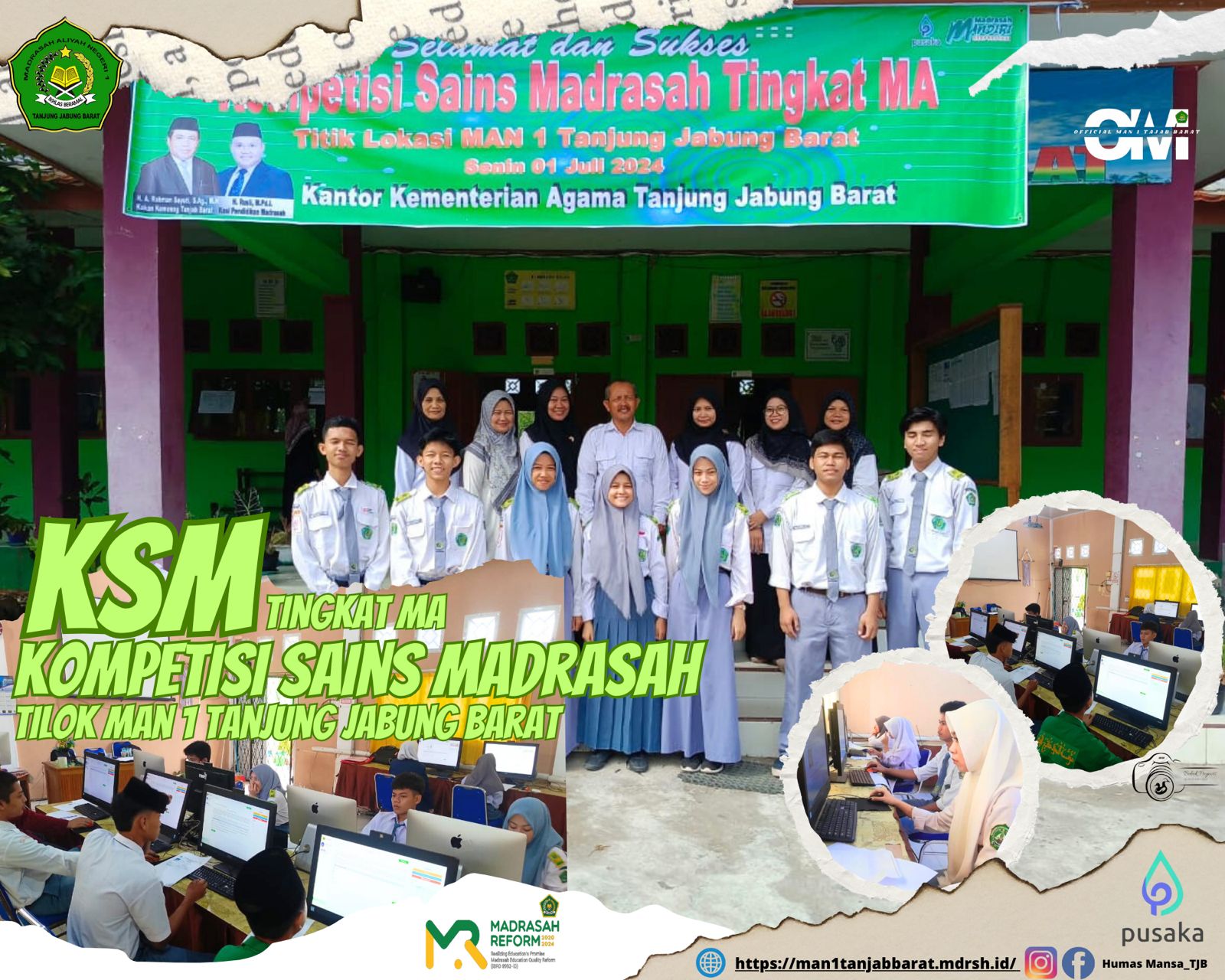 KSM Tingkat Kabupaten MAN 1 Tanjung Jabung Barat KSM Tingkat Kabupaten MAN 1 Tanjung Jabung Barat