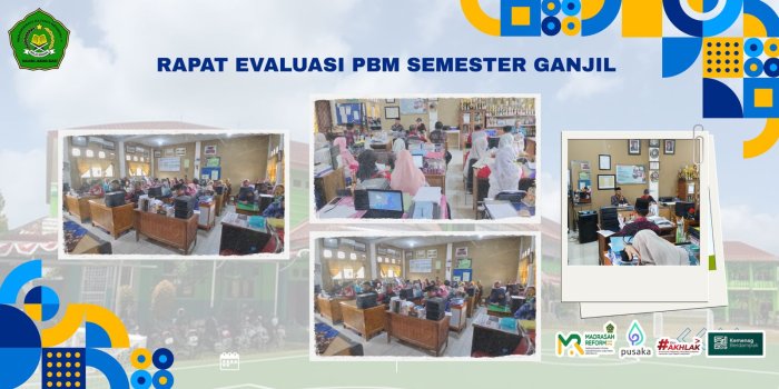 MAN 1 Tanjung Jabung Barat Evaluasi PBM Semester Ganjil