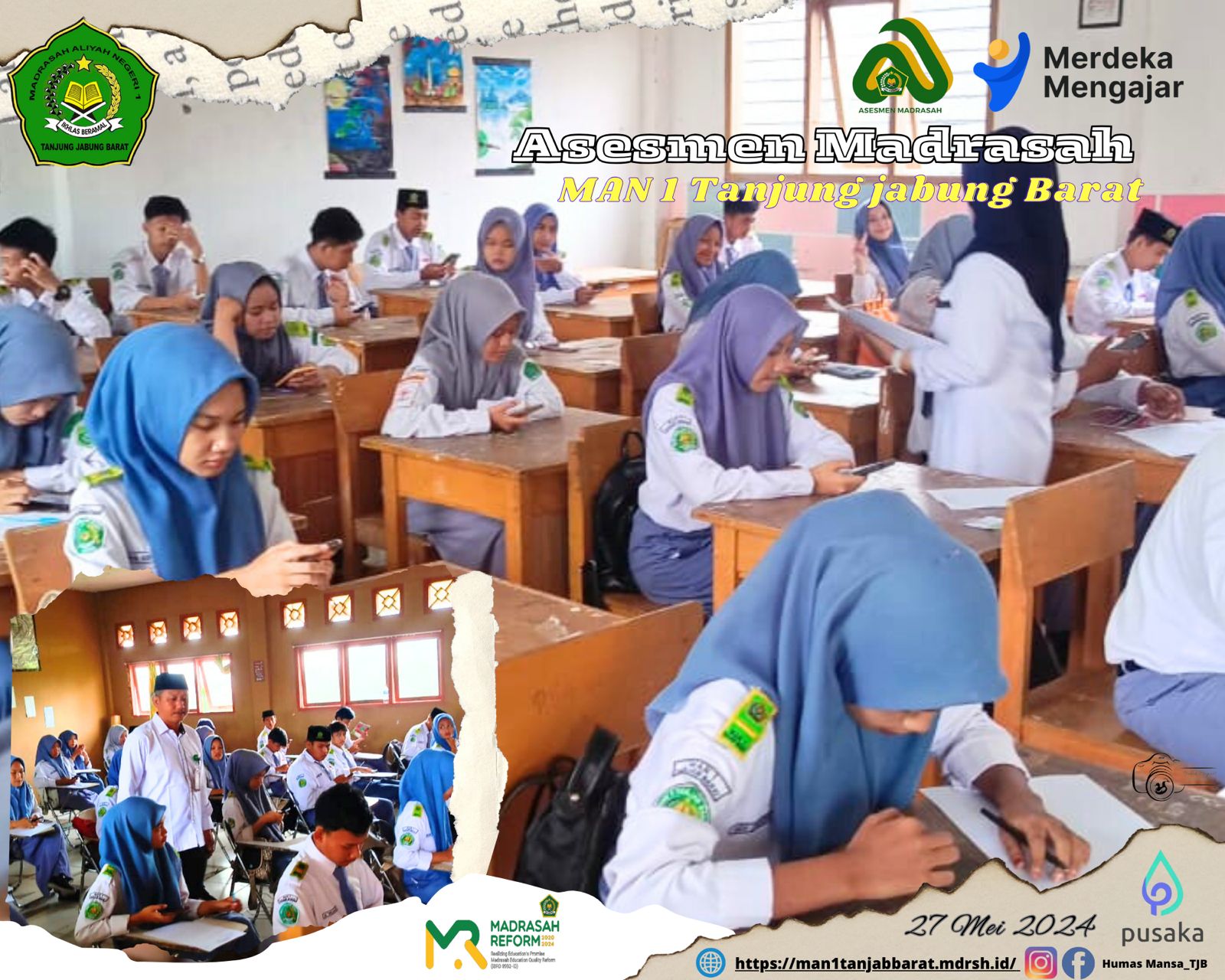 Asesmen Sumatif Akhir Semester Genap MAN 1 Tanjung Jabung Barat Asesmen Sumatif Akhir Semester Genap MAN 1 Tanjung Jabung Barat