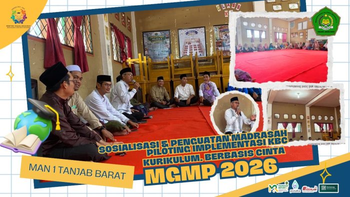 MGMP Pekan Kedua MAN 1 Tanjab Barat Bahas Supervisi Pembelajaran dan Kurikulum Berbasis Cinta MGMP Pekan Kedua MAN 1 Tanjab Barat Bahas Supervisi Pembelajaran dan Kurikulum Berbasis Cinta