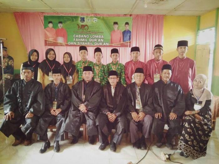 MEMBANGGAKAN, SISWA/I MAN 1 BORONG JUARA DI MTQ KABUPATEN TANJUNG JABUNG BARAT 2018