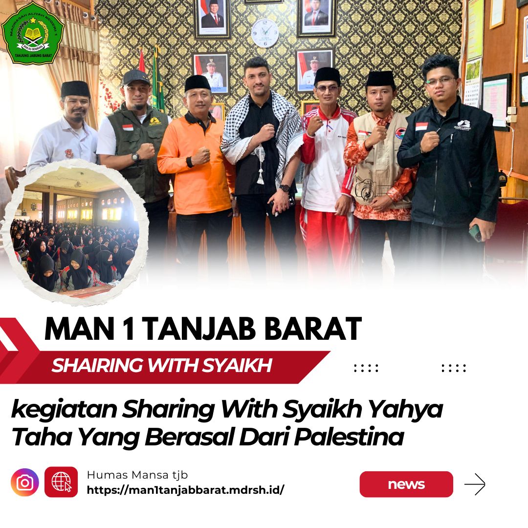 Kegiatan Solidaritas Peduli Palestina MAN 1 Tanjung Jabung Barat