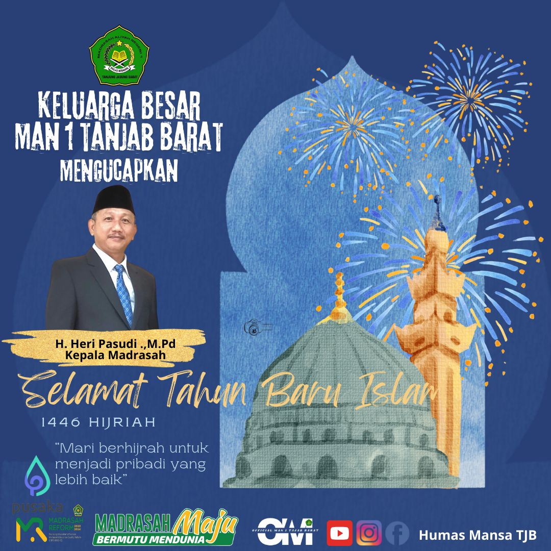 Tahun Baru Islam 1 Muharram 1446 H MAN 1 Tanjung Jabung Barat