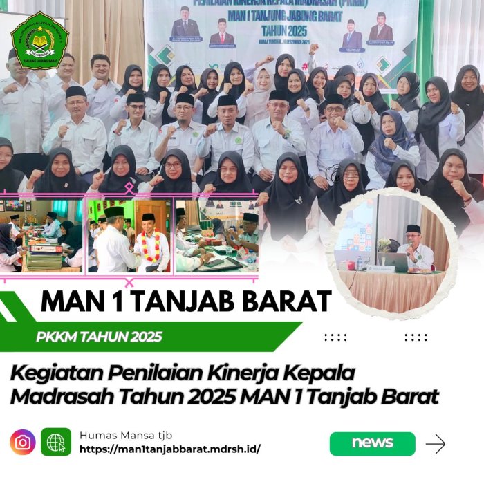 MAN 1 Tanjung Jabung Barat Gelar PKKM Tahun 2025