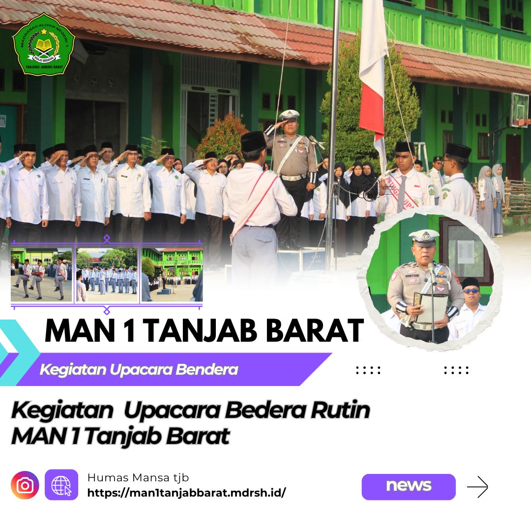 Kegiatan Upacara Rutin MAN 1 Tanjung Jabung Barat Kegiatan Upacara Rutin MAN 1 Tanjung Jabung Barat
