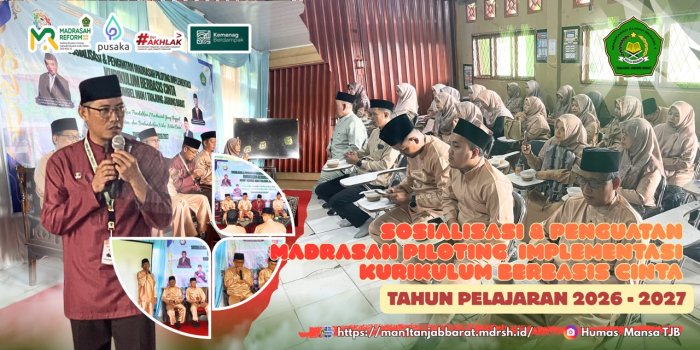 MAN 1 Tanjung Jabung Barat Perkuat Implementasi Kurikulum Berbasis Cinta sebagai Madrasah Piloting MAN 1 Tanjung Jabung Barat Perkuat Implementasi Kurikulum Berbasis Cinta sebagai Madrasah Piloting