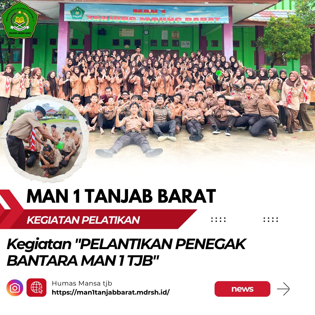 Pelantikan Penegak Bantara Ambalan Sultan Agung Cut Meutia MAN 1 Tanjung Jabung Barat Pelantikan Penegak Bantara Ambalan Sultan Agung Cut Meutia MAN 1 Tanjung Jabung Barat