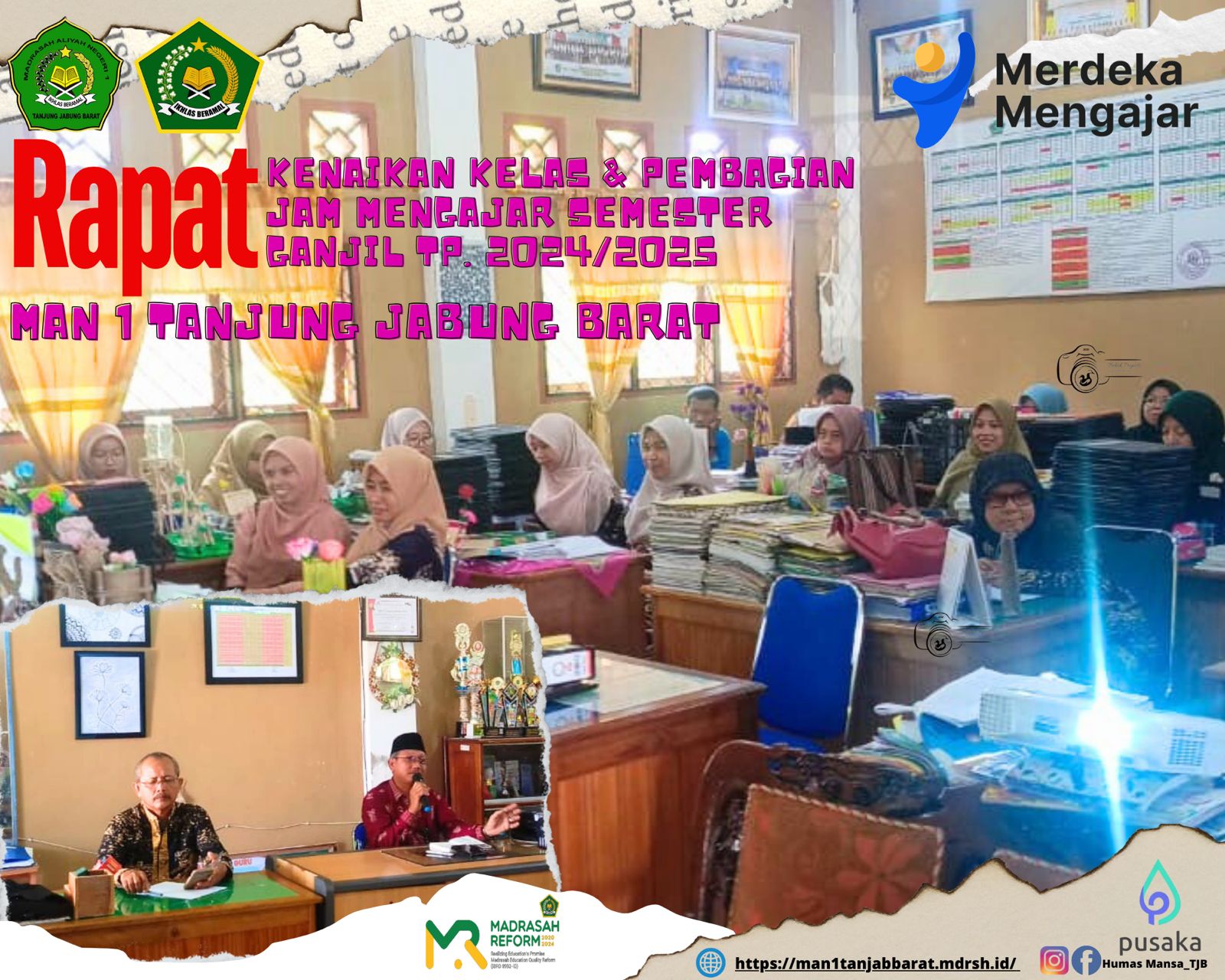 Rapat Kenaikan Kelas MAN 1 Tanjung Jabung Barat Rapat Kenaikan Kelas MAN 1 Tanjung Jabung Barat