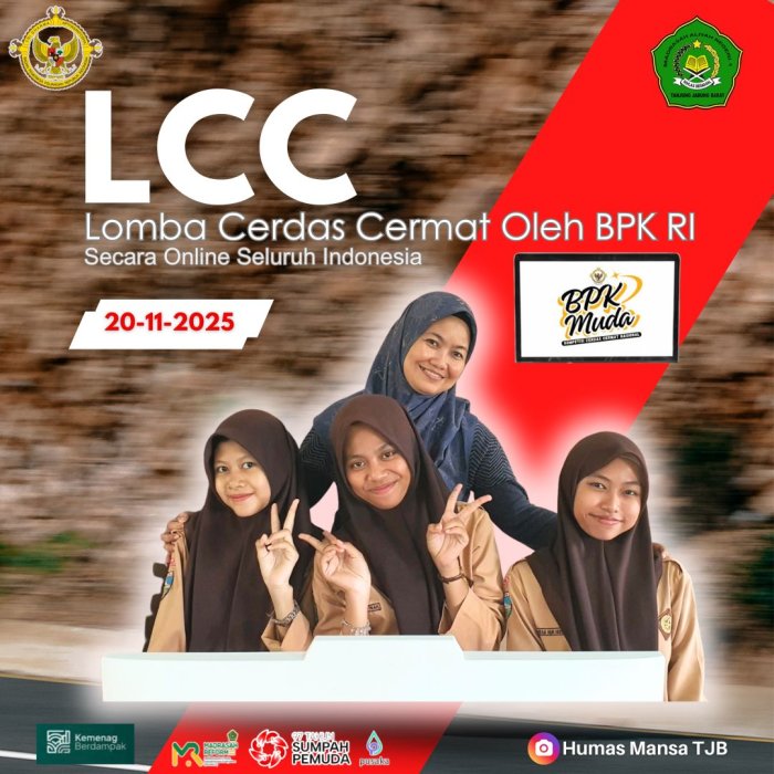 MAN 1 Tanjung Jabung Barat Ikuti LCC BPK RI Tingkat Nasional