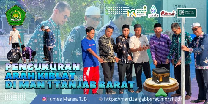 MAN 1 Tanjung Jabung Barat Laksanakan Rashdul Qiblat Musala Nurul Ilmi, Peroleh Sertifikat Nasional Indonesia Berkiblat MAN 1 Tanjung Jabung Barat Laksanakan Rashdul Qiblat Musala Nurul Ilmi, Peroleh Sertifikat Nasional Indonesia Berkiblat
