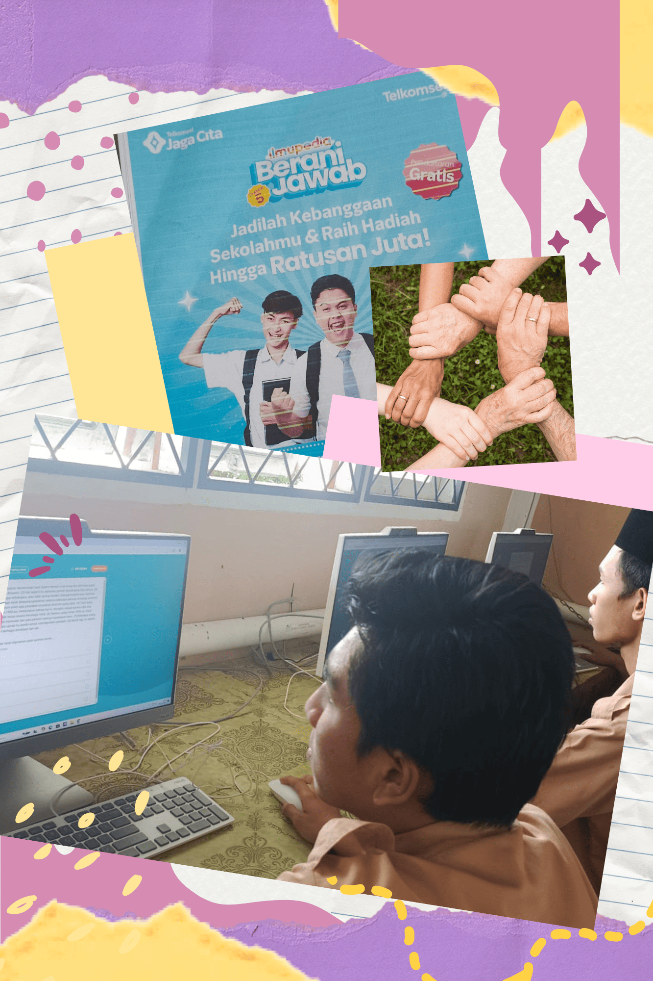 Siswa-Siswi MAN 1 Tanjung Jabung Barat Ikuti Kompetisi Cerdas Cermat Ilmupedia Berani Jawab dari Telkomsel