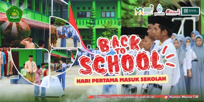 Hari Pertama Masuk Madrasah, Kepala MAN 1 Tanjung Jabung Barat Sampaikan Pentingnya Evaluasi Diri Hari Pertama Masuk Madrasah, Kepala MAN 1 Tanjung Jabung Barat Sampaikan Pentingnya Evaluasi Diri